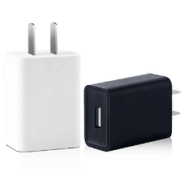 Adaptador de Carga Rapida, en ABS,  9 x 6 x 5 cmts