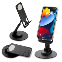 Stand plastico para Celular y Tablet con medida 12 x 6.8 x 2.4 cmts