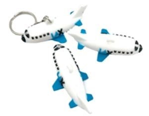 Llavero PVC 3D en diseño de Avion