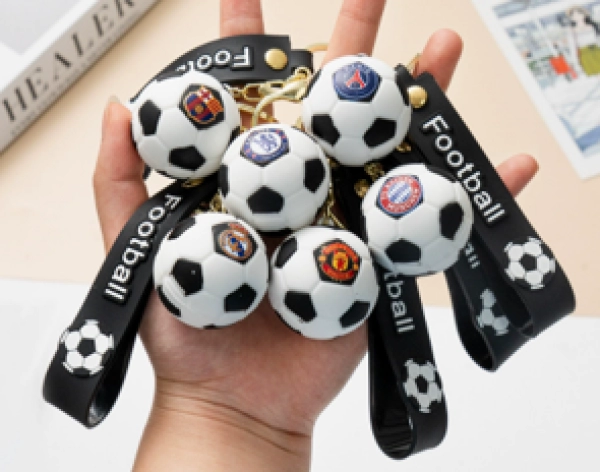 Llavero Manilla con Balon en PVC