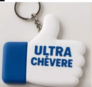 Llavero Antistress en forma de Mano, elaborado en PU, tamaño 8 x 5 cm