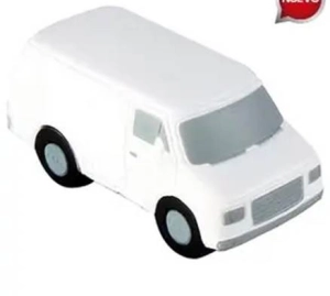 Antistress en forma de Camioneta Van, elaborado en PU