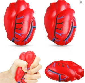Antistress en forma de Corazon, elaborado en PU
