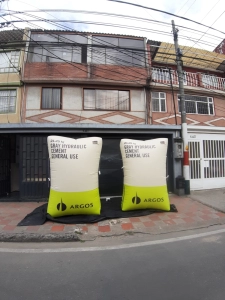 Dummy Inflable Estatico Saco de Cemento