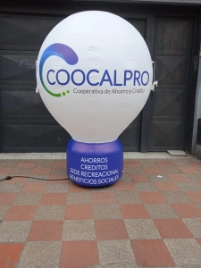 Dummy Inflable Estatico Globo Coocalpro