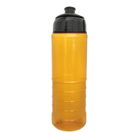 Botella PVC de 650 ml, de 24 cmts de alto x 6.7 cmts de diametro, tapa push pull