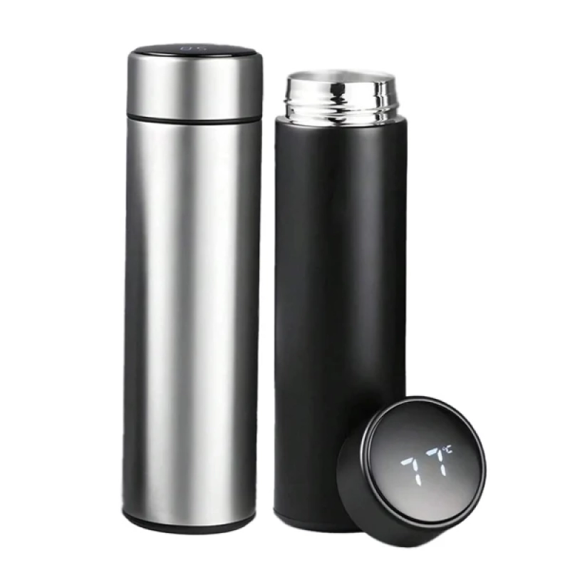 Thermo Plain 500 ml, en Acwero Inoxidable con tapa medidora, 22.5 x 6.5 cm