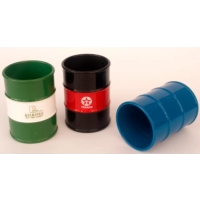 Caneca Portalápiz, elaborada en plastico ABS con pintura horneable.