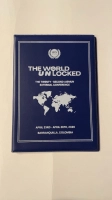 Carpeta en vinilo para block tamaño carta,  Medida cerrada 31.5 x 22.5 cmts