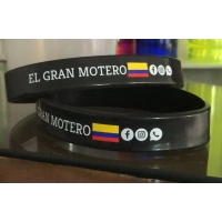 Manilla Continua, en polivinilo siliconado, con logo estampado