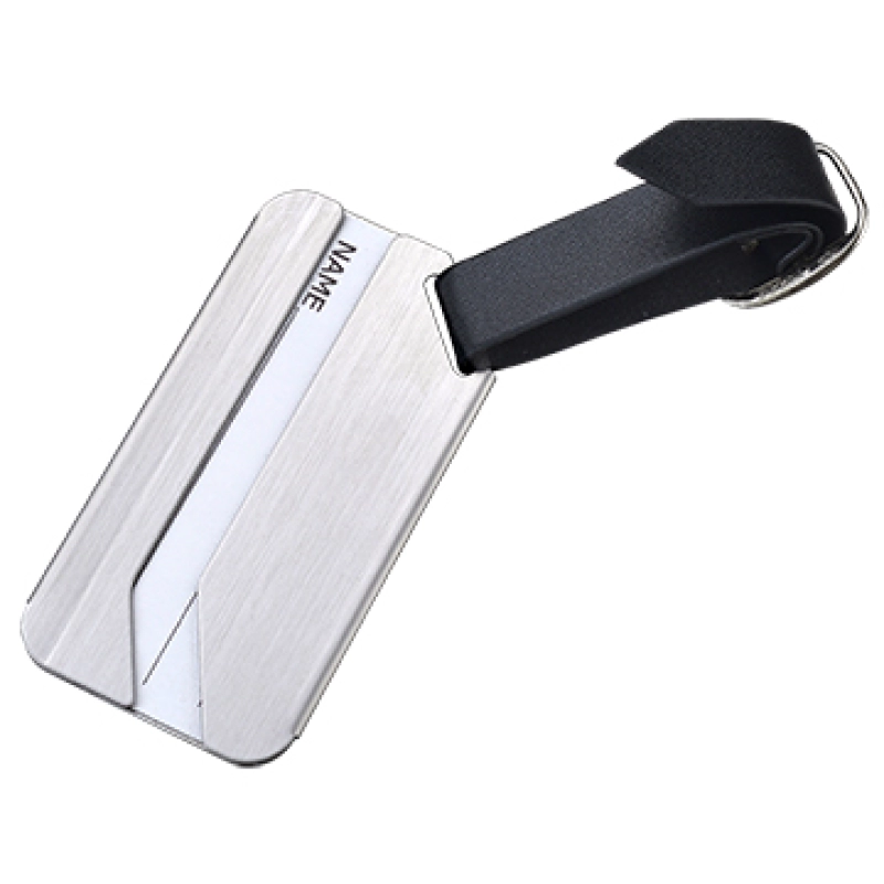 Identificador de Maletas elaborado en Aluminio