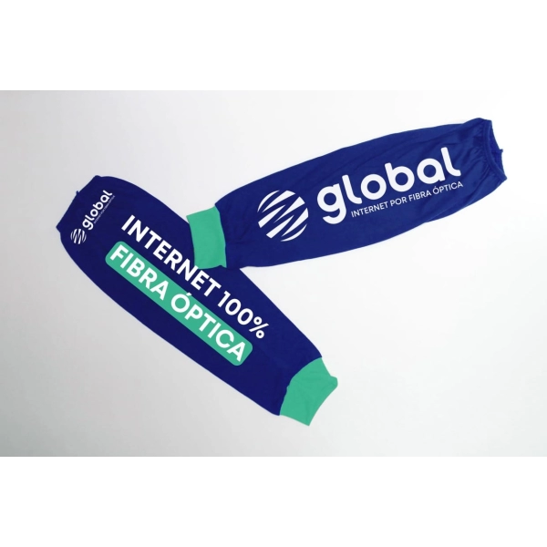 Manga Capri, para taxista, en franela de algodon poliester, puño en riz, 40 x 15 cm