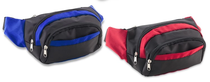 Canguro Evergreen, con 3 bolsilos, de 20 x 15.5 x 9.5 cmts