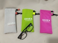 Estuche Para Gafas Diamond, 22 x 10 cmts, en lona suave impermeable