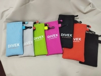 Estuche Para Gafas Diamond, 22 x 10 cmts, en lona suave impermeable