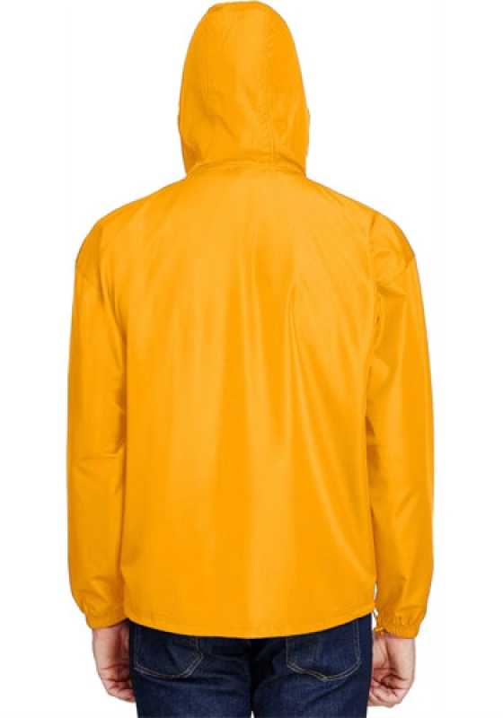 Chaqueta Sunshine con capucha, en poliester antifluido, con forro interno