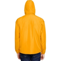 Chaqueta Sunshine con capucha, en poliester antifluido, con forro interno