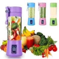 Exprimidor de Citricos, 380 ml, recargable USB