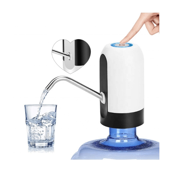 Dispensador de Agua Automatico, sin filtro, recargable con USB