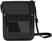 Portadocumentos Maryland, en lona, con multiples bolsillos, 15.5 x 19.5 cmts