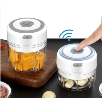 Picador Electronico de Ajo, 250 ml, recargable con USB