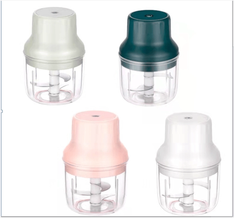 Picador Electronico de Ajo, 250 ml, recargable con USB