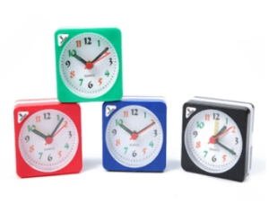 Reloj Despertador en ABS, 5.7 x 5.6 x 2.9 cmts