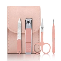 Set Manicure, 4 piezas en estuche, 10.5 x 7.5 cmts