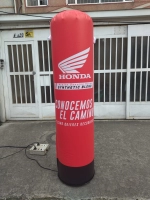 Dummy Inflable en forma de Totem