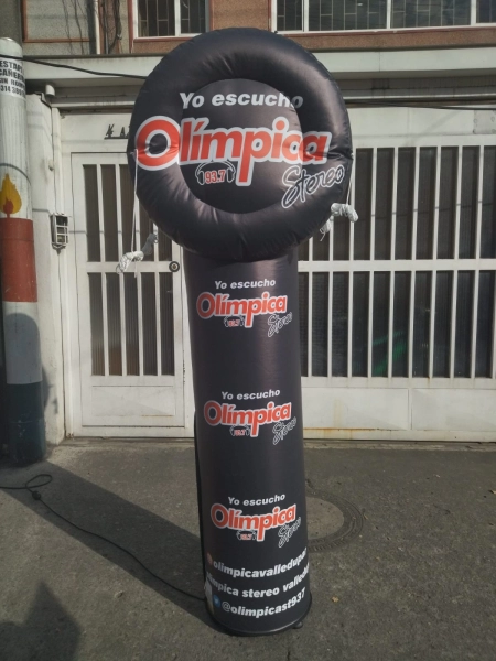 Dummy Inflable en forma de Totem