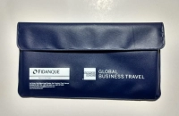 Portadocumentos de Viaje New Orleans, electrosellado, con velcro, 25 x 13.5 cmts