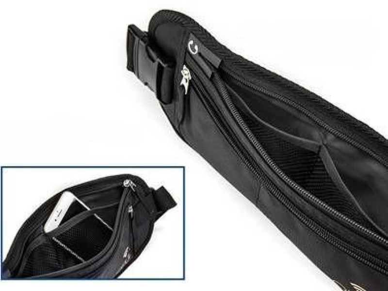 Canguro Peru Portadocumentos con multiples bolsillos, en lona, 35.5 x 15 x 1.5 cm