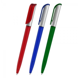 Boligrafo Asamoah, plastico, con sistema giratorio