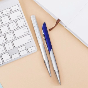 Boligrafo Divo, metalico, con Sistema Giratorio