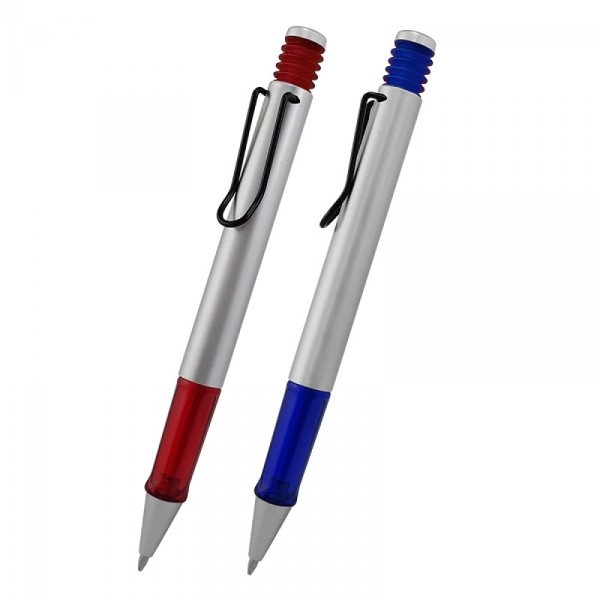 Boligrafo Levy, plastico, clip metalico