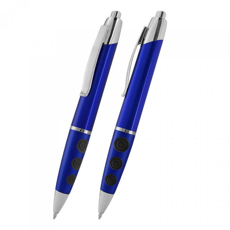 Boligrafo Vita, plastico, con grip ergonómico