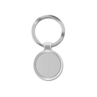 Llavero Circular metalico, 2.8 x 3.7 cmts.