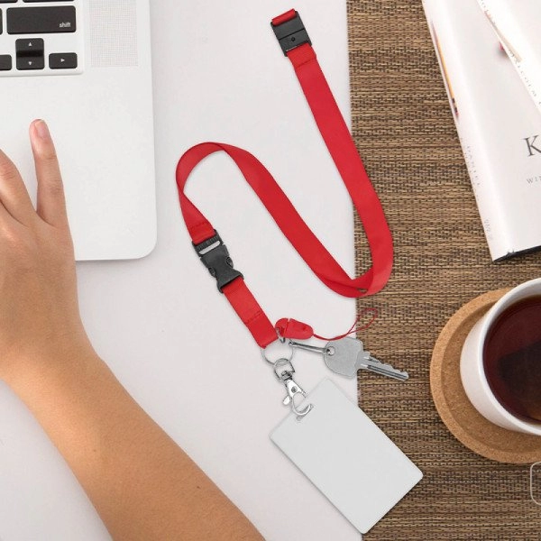 Cinta Portacarnet con boton de emergencia, de 90 x 150 cmts