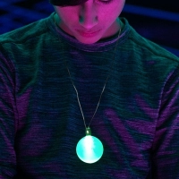 Collar Luminoso Circular, de 4 cmts