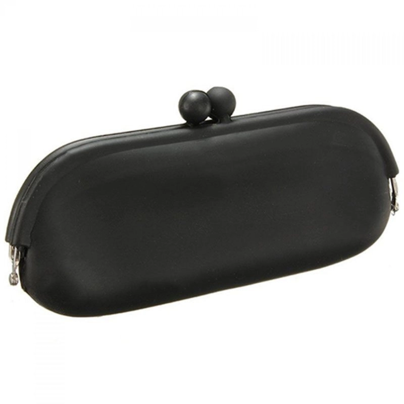 Cosmetiquera Jelly, en silicona, 9.5 x 18 cmts