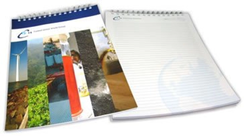 Cuaderno Argollado Media Carta,  pasta blanda, 13.5 x 20.5 cmts