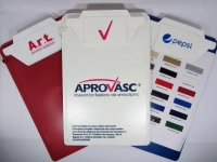 Tabla Planillera tamaño oficio, plastica, 35 de alto y ancho 23 cmts