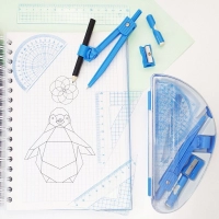 Kit Escolar Deluxe,  17.5 x 9 cmts