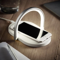 Lampara Future, Cargador Inalambrico 15W, 16.5 x 10.5 x 1 cmt