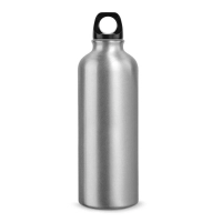 Botella Murray, en aluminio, 500 ml, con tapa plástica, 21,5 x 6.5 cmts
