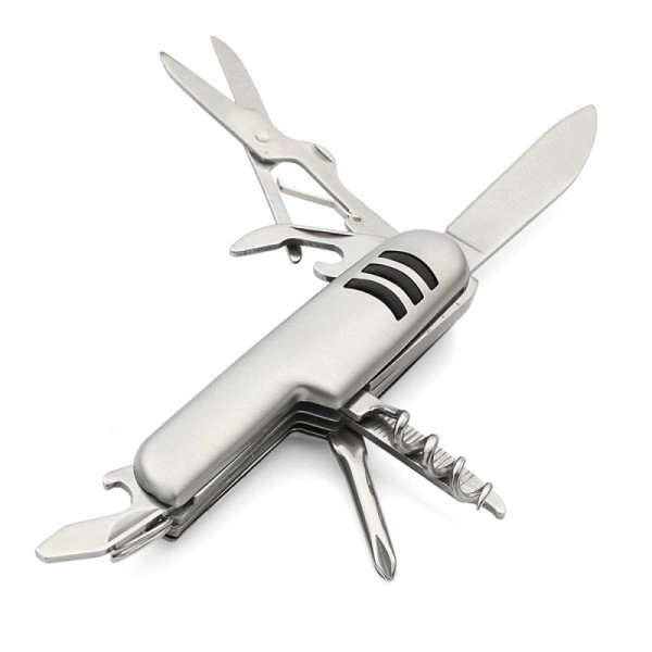 Navaja Survivor, con 8 funciones, 9 x 2.5 x 1.5 cmts