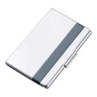 Porta Tarjetas elaborado en Aluminio