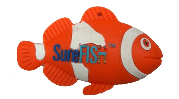Memoria USB en PVC 2D diseño Pescado