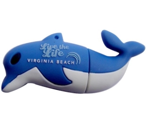 Memoria USB en PVC 3D diseño Delfin