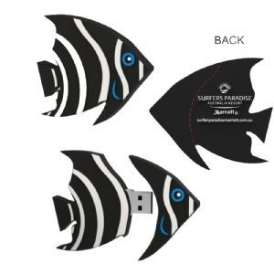 Memoria USB en PVC 2D diseño Pescado